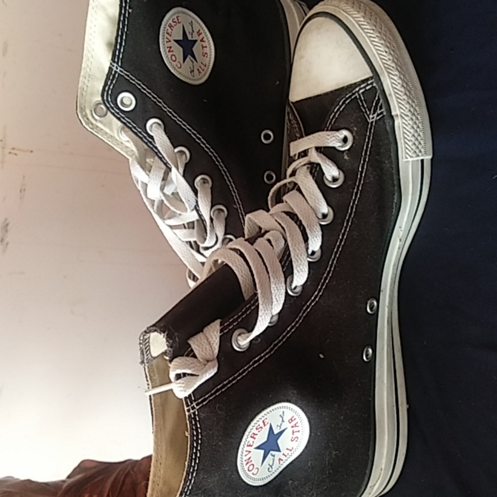 Black Chuck Taylors